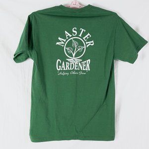 Master Gardener Distress Mens Short Sleeve T Shirt Size M